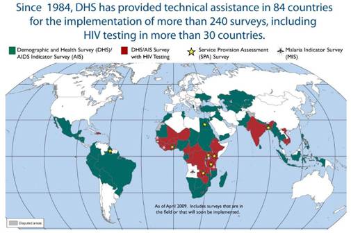 Dhs Map